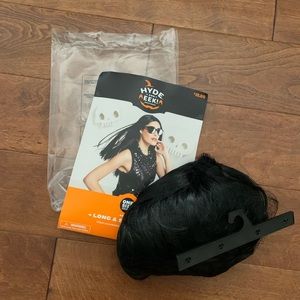 Adult Long/Sleek Black Wig